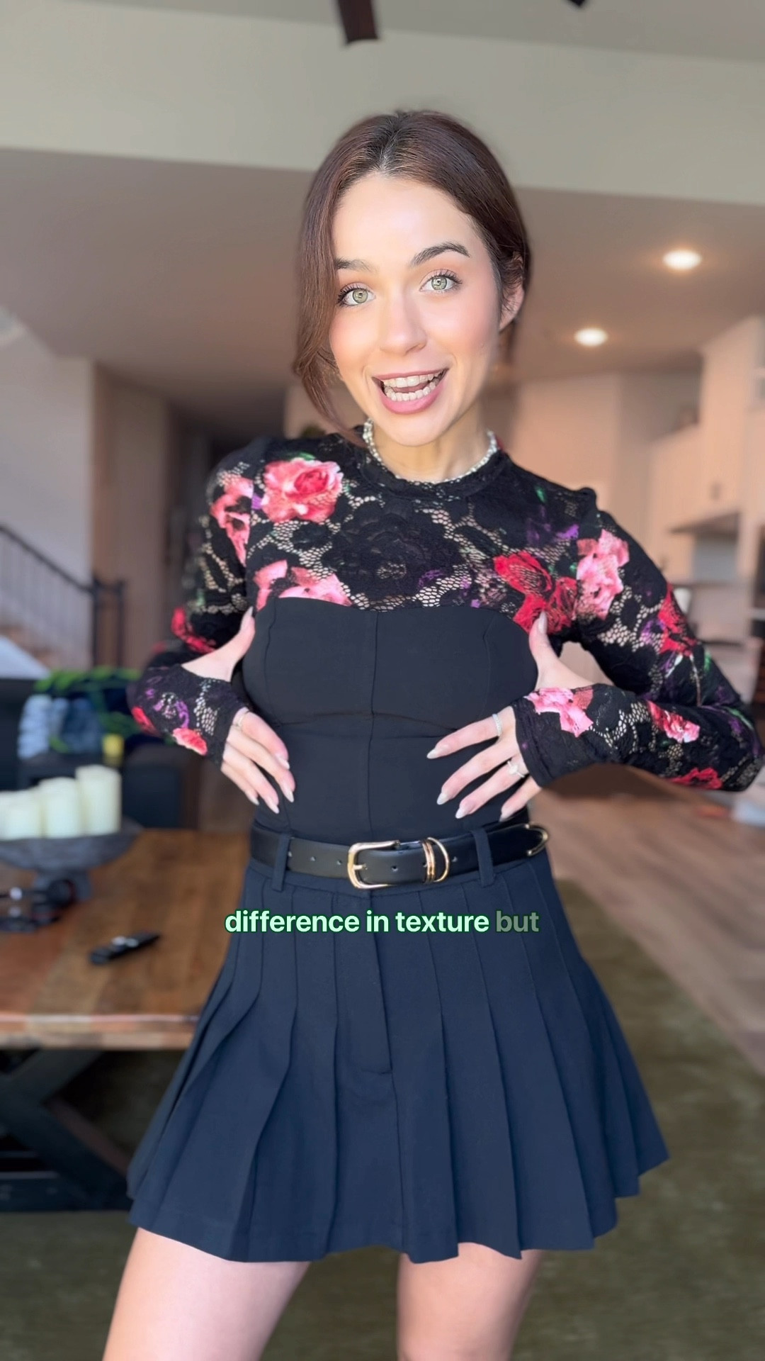 How to style a mesh top or how to style a lace top. 

#LTKFindsUnder50 #LTKStyleTip #LTKSeasonal