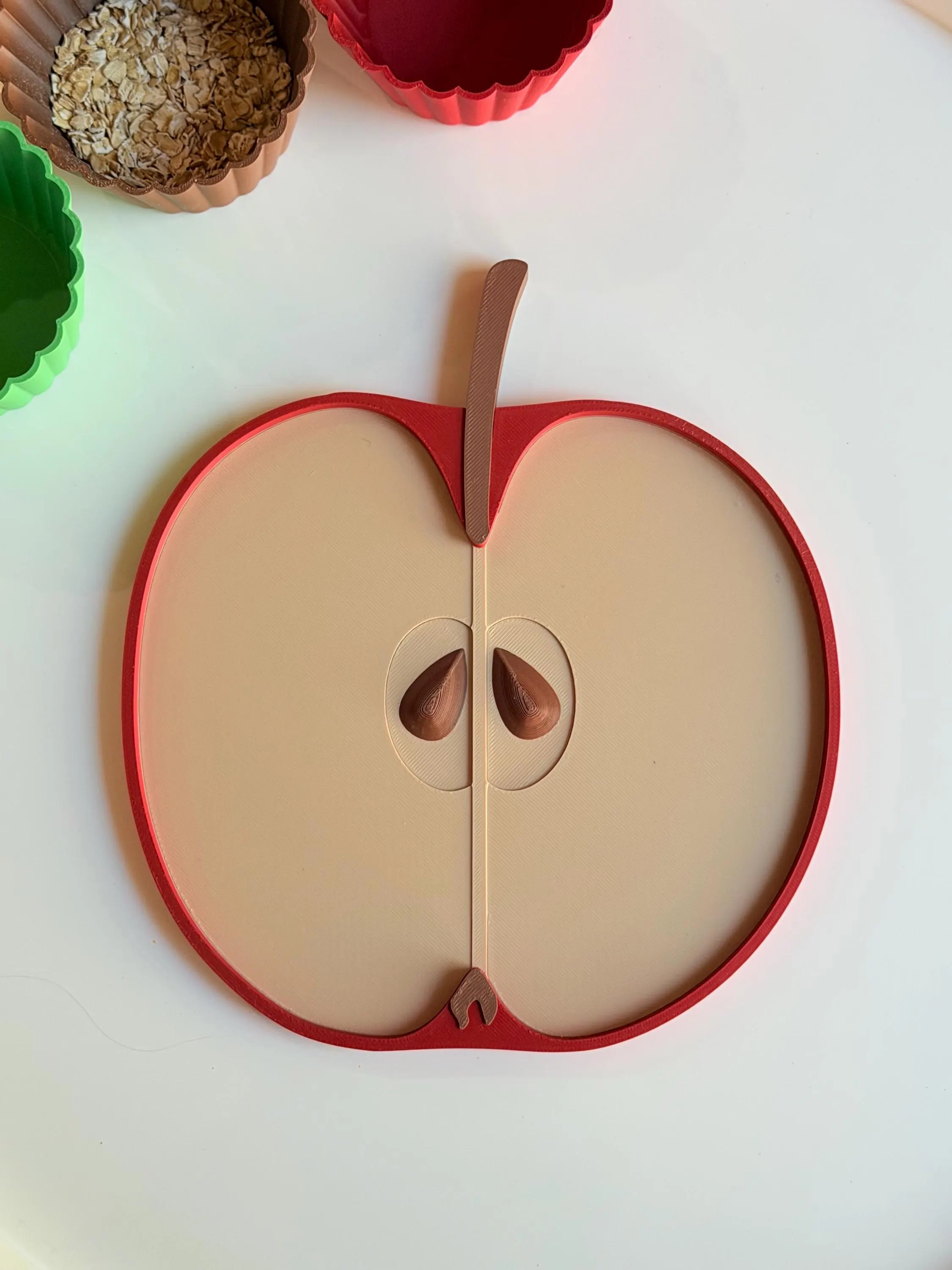 Apple Anatomy Sensory Tray | Montessori Science Tray | Parts of an Apple | Preschool Learning | Orchard Theme | 3D Printed Educational Toy | Etsy (Global)