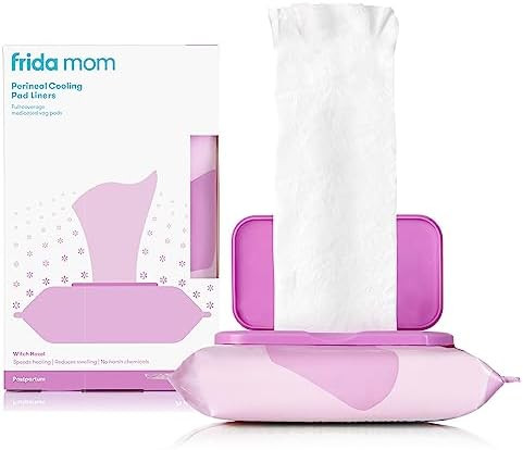 Perineal Medicated Witch Hazel Full-Length Cooling Pad Liners for Postpartum Care by Frida Mom | ... | Amazon (US)