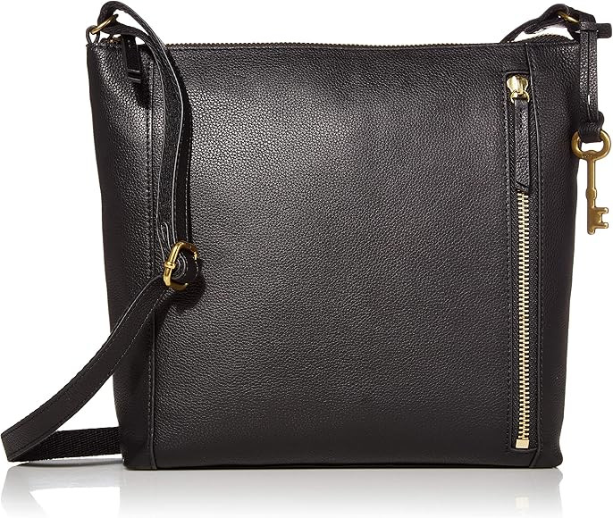 Fossil Women's Tara Leather Crossbody Purse Handbag | Amazon (US)