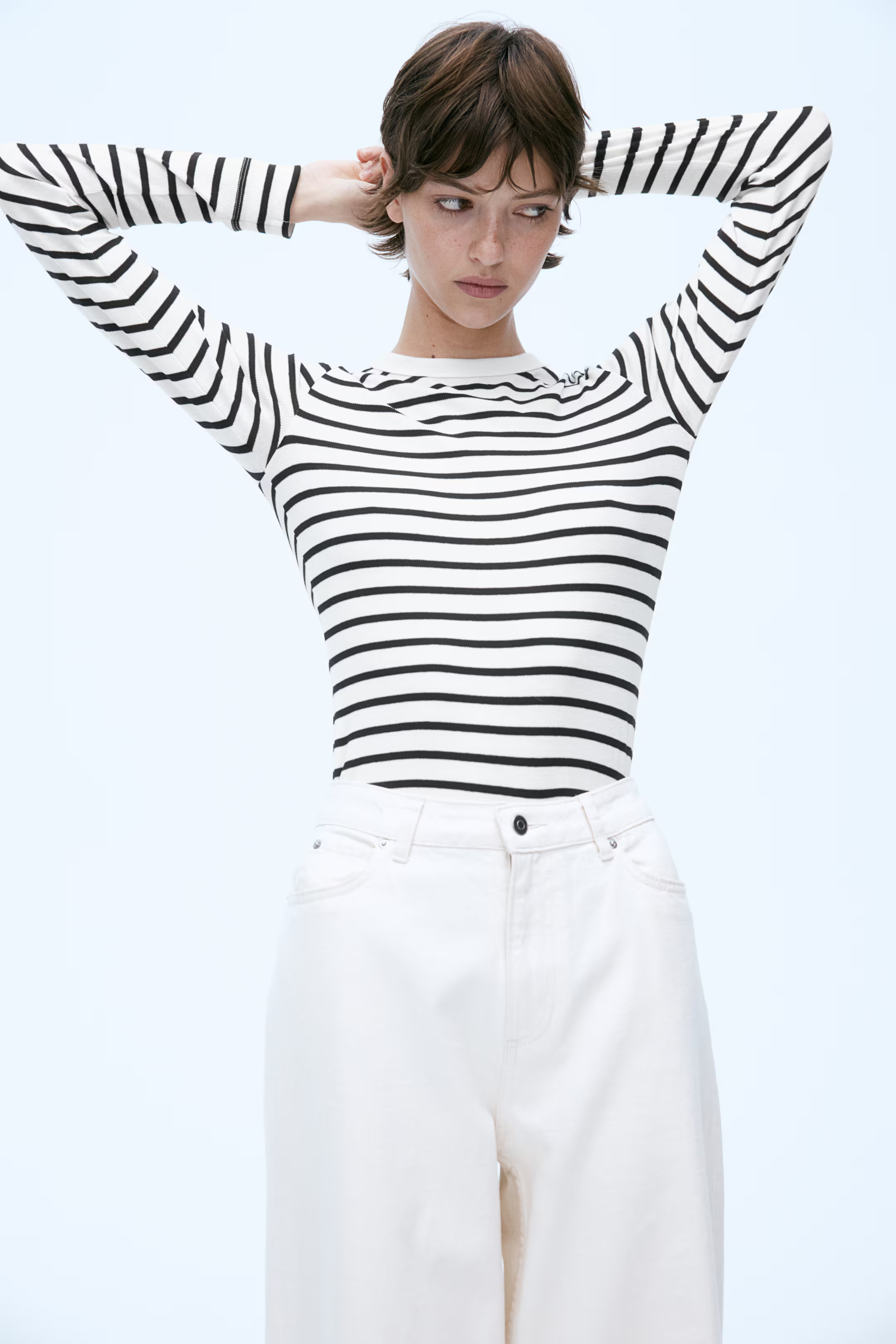 Ribbed Jersey Top | H&M (US + CA)