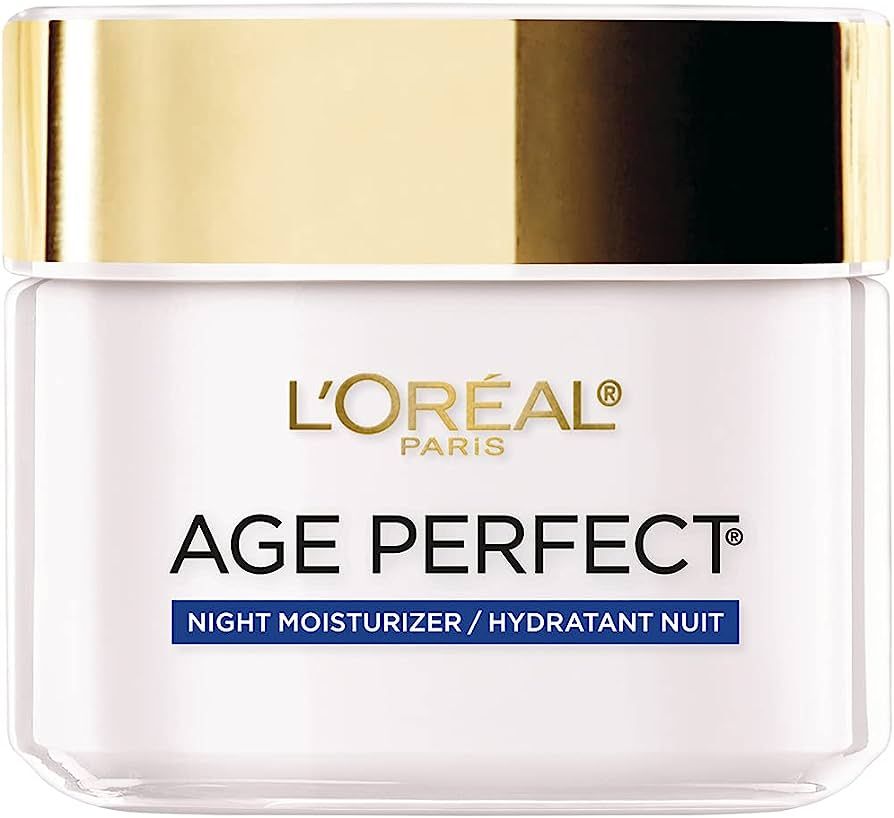 L'Oreal Paris Age Perfect Collagen Expert Anti-Aging Night Moisturizer, Even Tone, Rehydrate and Fir | Amazon (US)
