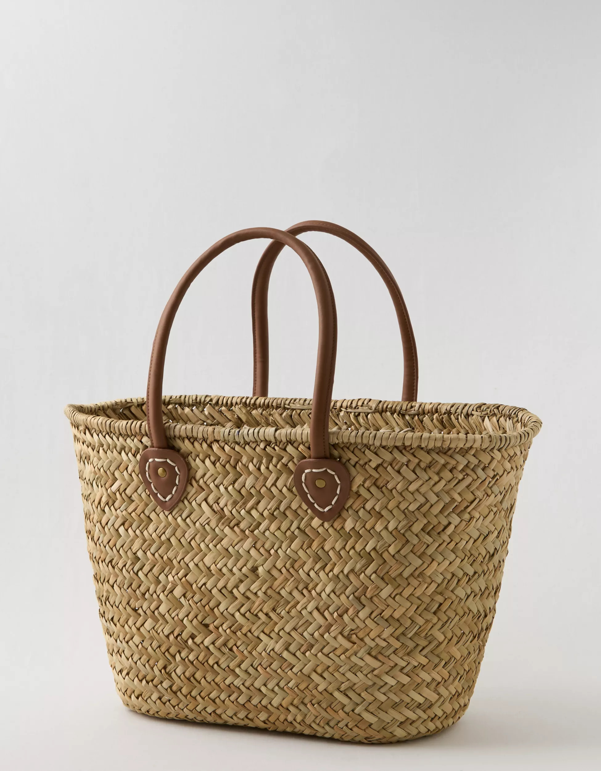 Aerie Oversized Woven Straw Bag | Aerie