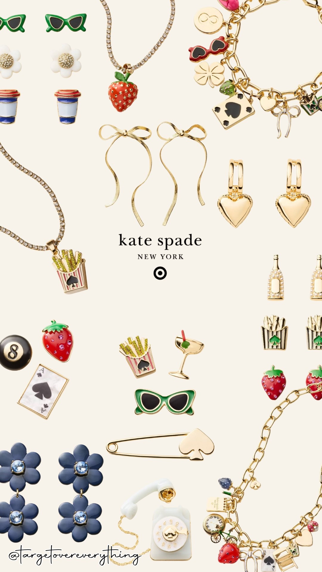 Kate Spade x Target jewelery
