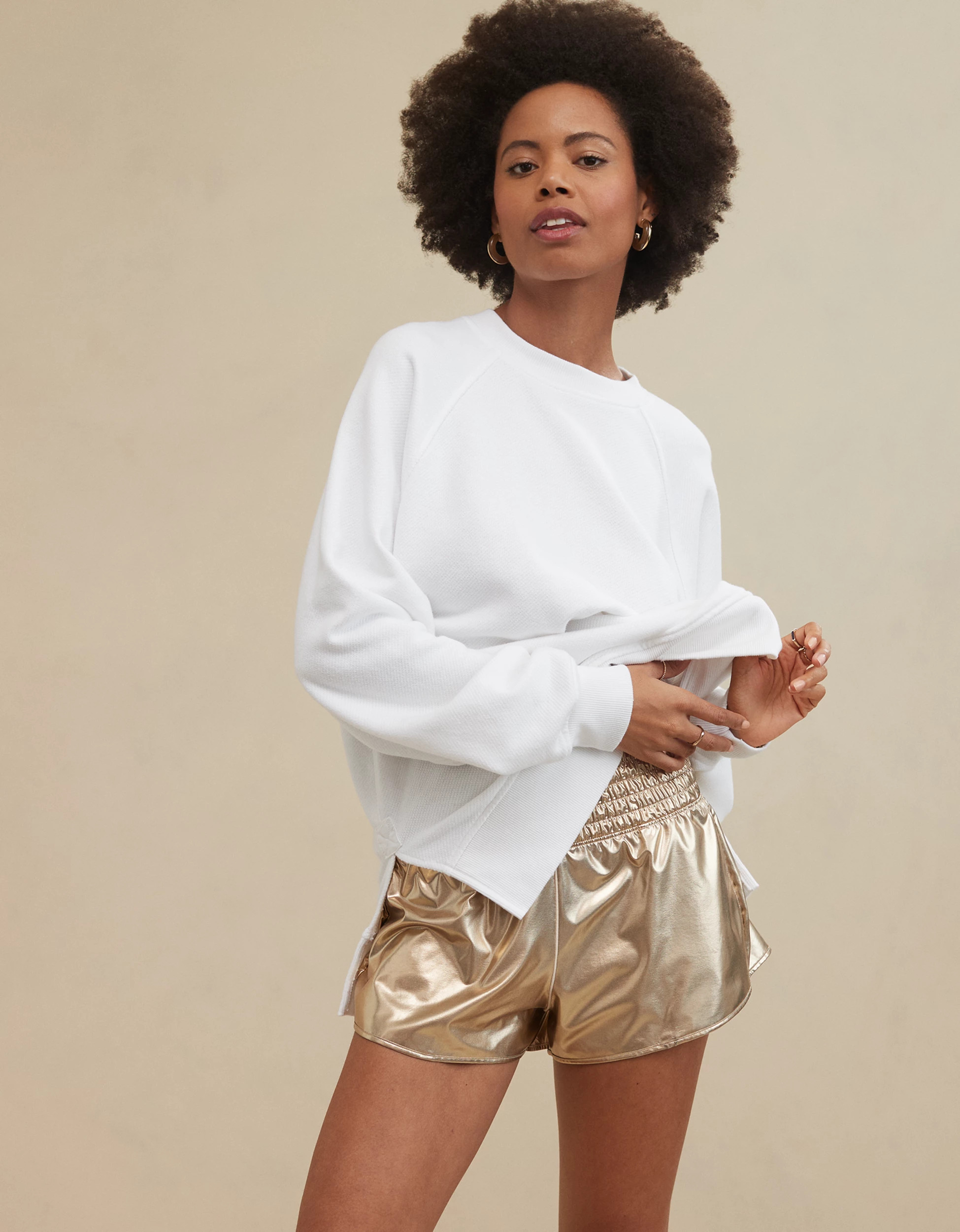 Aerie Beach Party Crew Sweatshirt | Aerie
