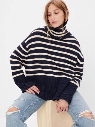 Oversized Turtleneck Sweater | Gap (US)