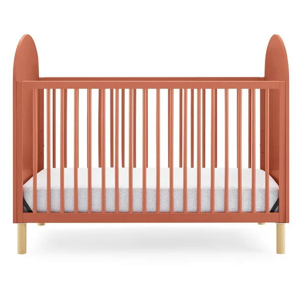 Delta Children Reese 4-in-1 Convertible Crib - Greenguard Gold Certified, Sedona/Natural | Walmart (US)