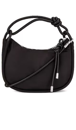 Knot Baguette Bag in Black | Revolve Clothing (Global)