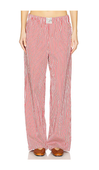 Elizabeth Pant in Cherry Gingham | Revolve Clothing (Global)
