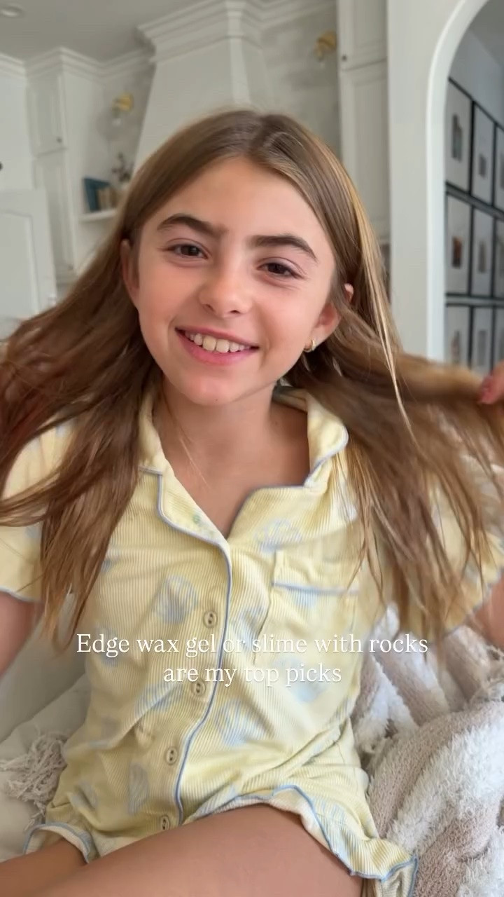 Edge wax gel or slime with rocks are my top picks