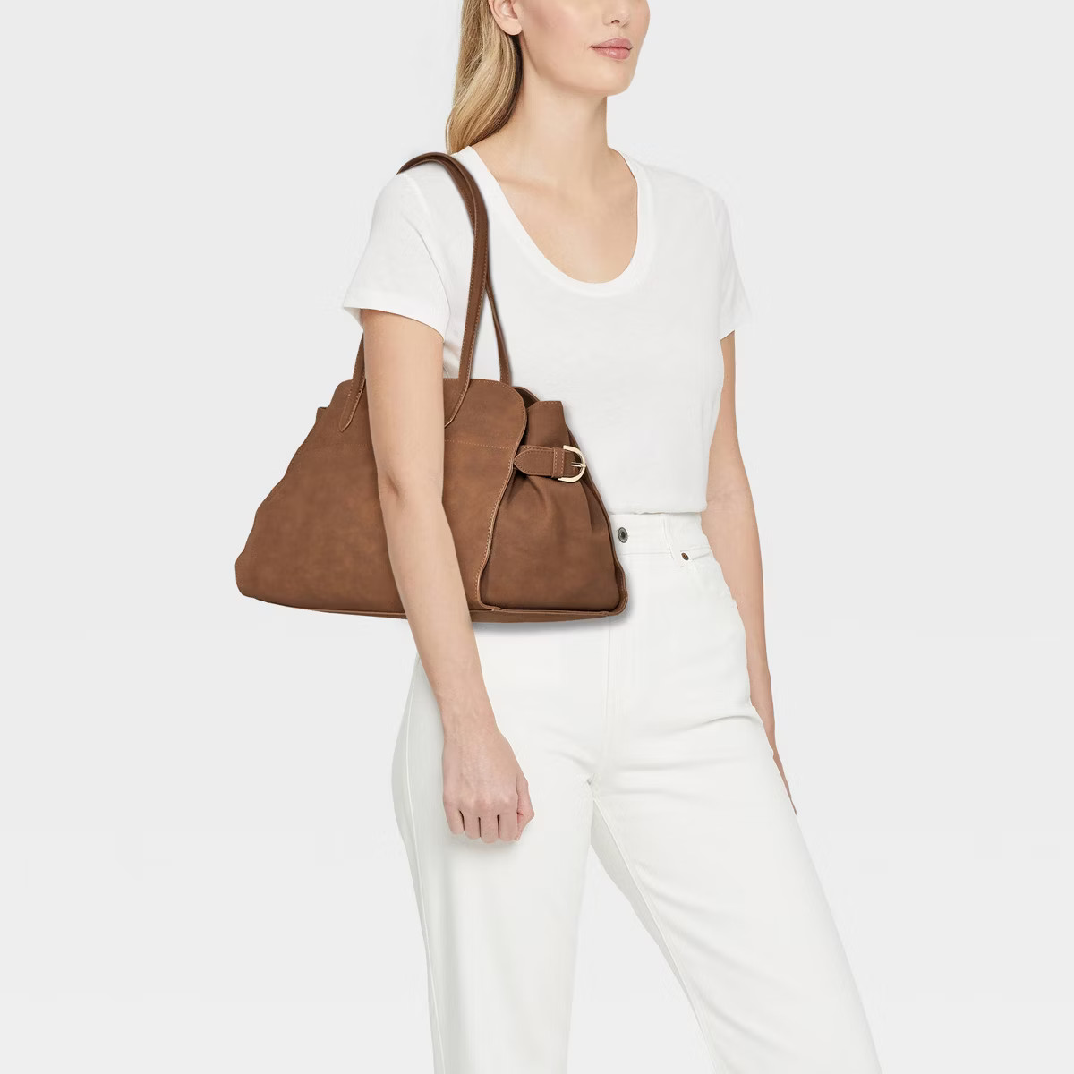 Solid Soft Satchel Handbag - A New Day™ | Target