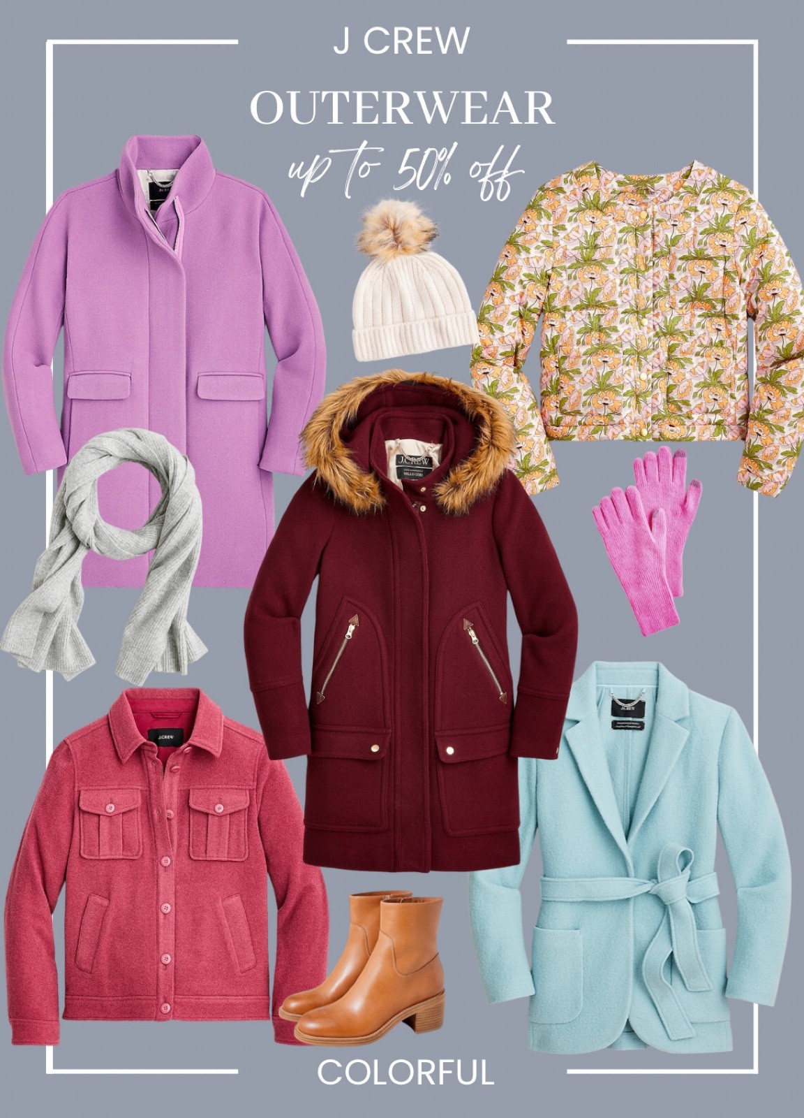 J crew sale, outerwear, coats, cold weather clothes, wool coat, puffy coat, scarf, hat, gloves, boots

#LTKstyletip #LTKSeasonal #LTKsalealert