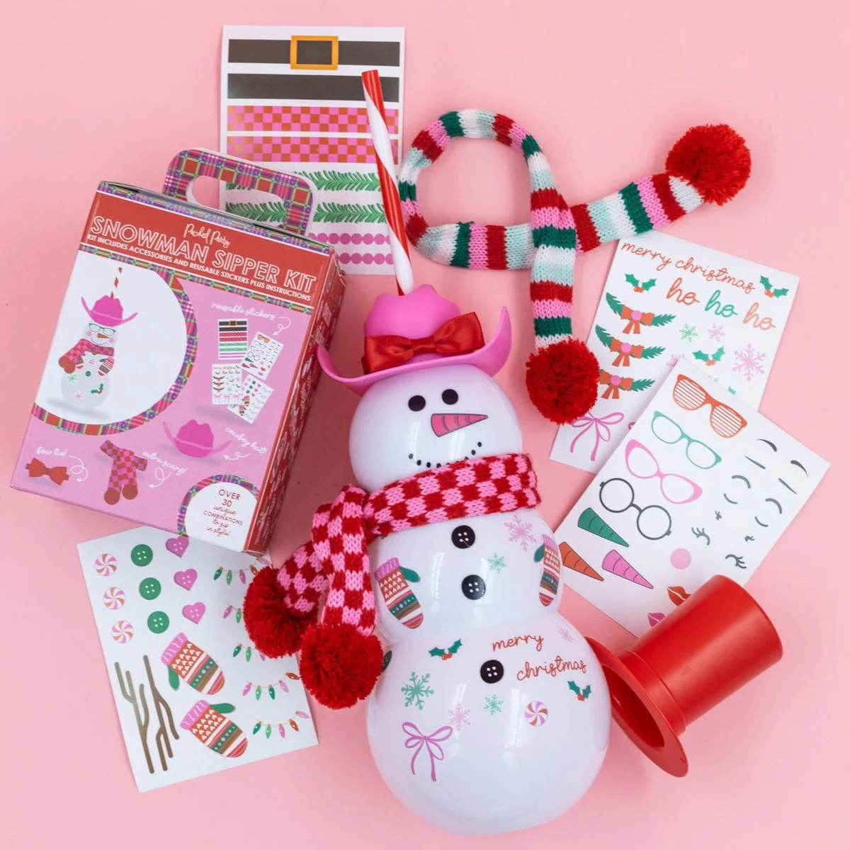 Snowman Cup & Accessory Bundle | Packed Party