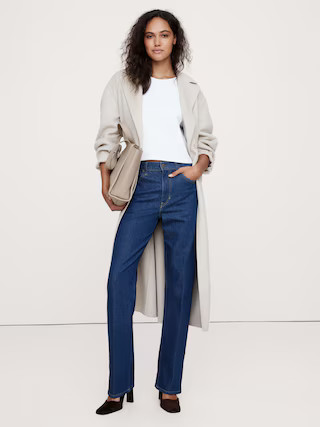 High-Rise Slim Bootcut Jean | Banana Republic (US)