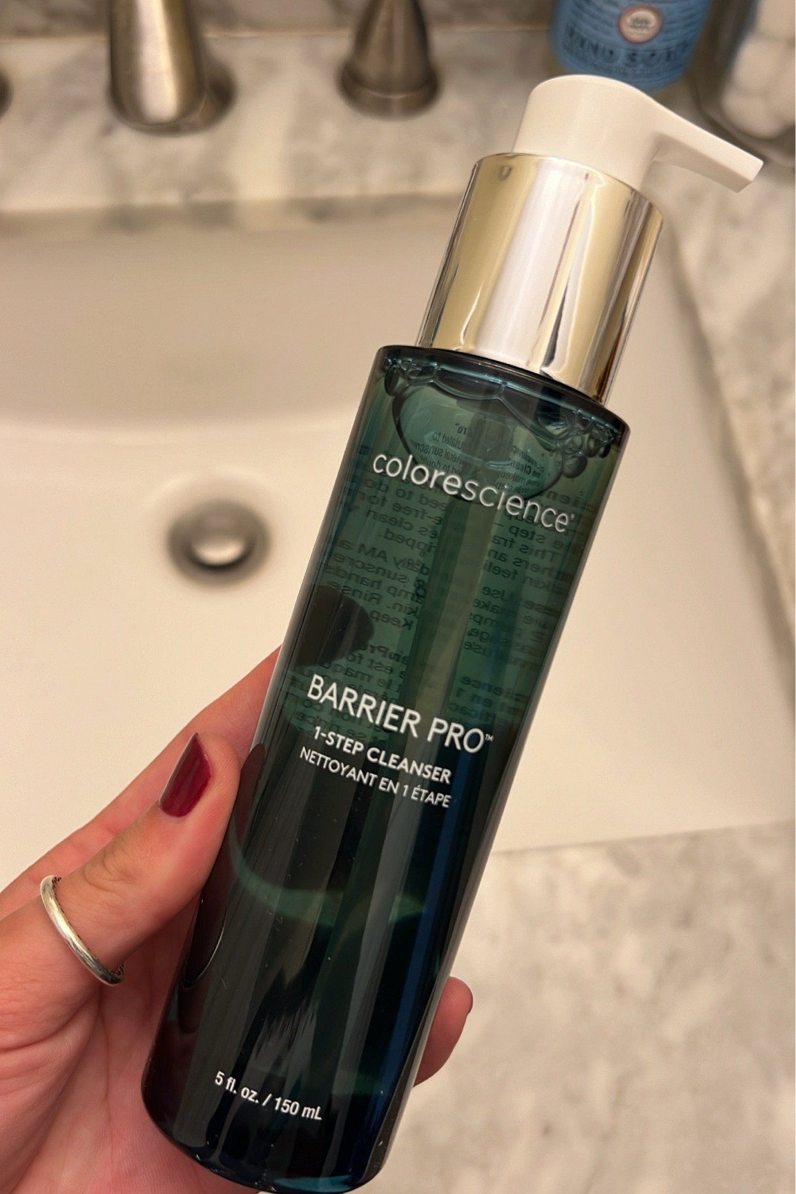 colorescience one step cleanser!! immediately loved after first use. 👏🏼 

esthetician, skincare, acne safe, beauty

#LTKBeauty #LTKFindsUnder50