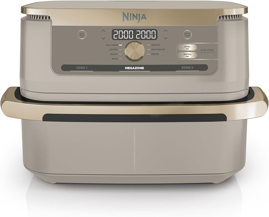 Ninja Foodi FlexDrawer Hei\u00dfluftfritteuse, Dual Zone, verwandelt sich in MegaZone, 10,4 L, Du... | Amazon (DE)
