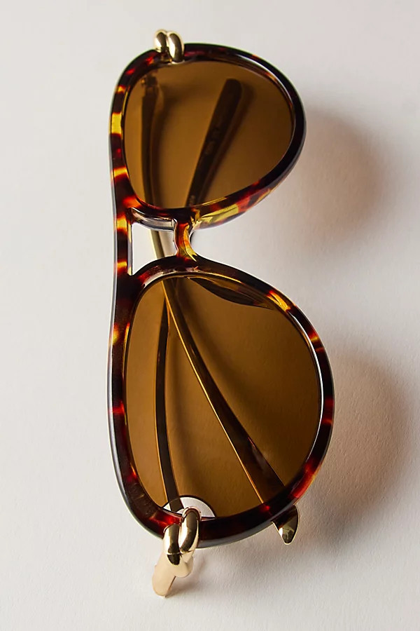 Solline Aviator Sunglasses at Free People in Tort | Free People (UK)