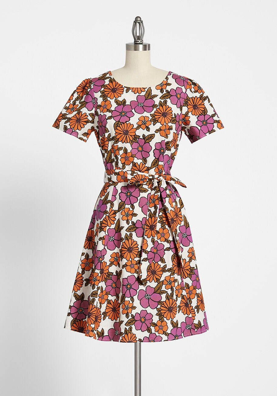 ModCloth x Princess Highway Floral Mini Dress | Modcloth
