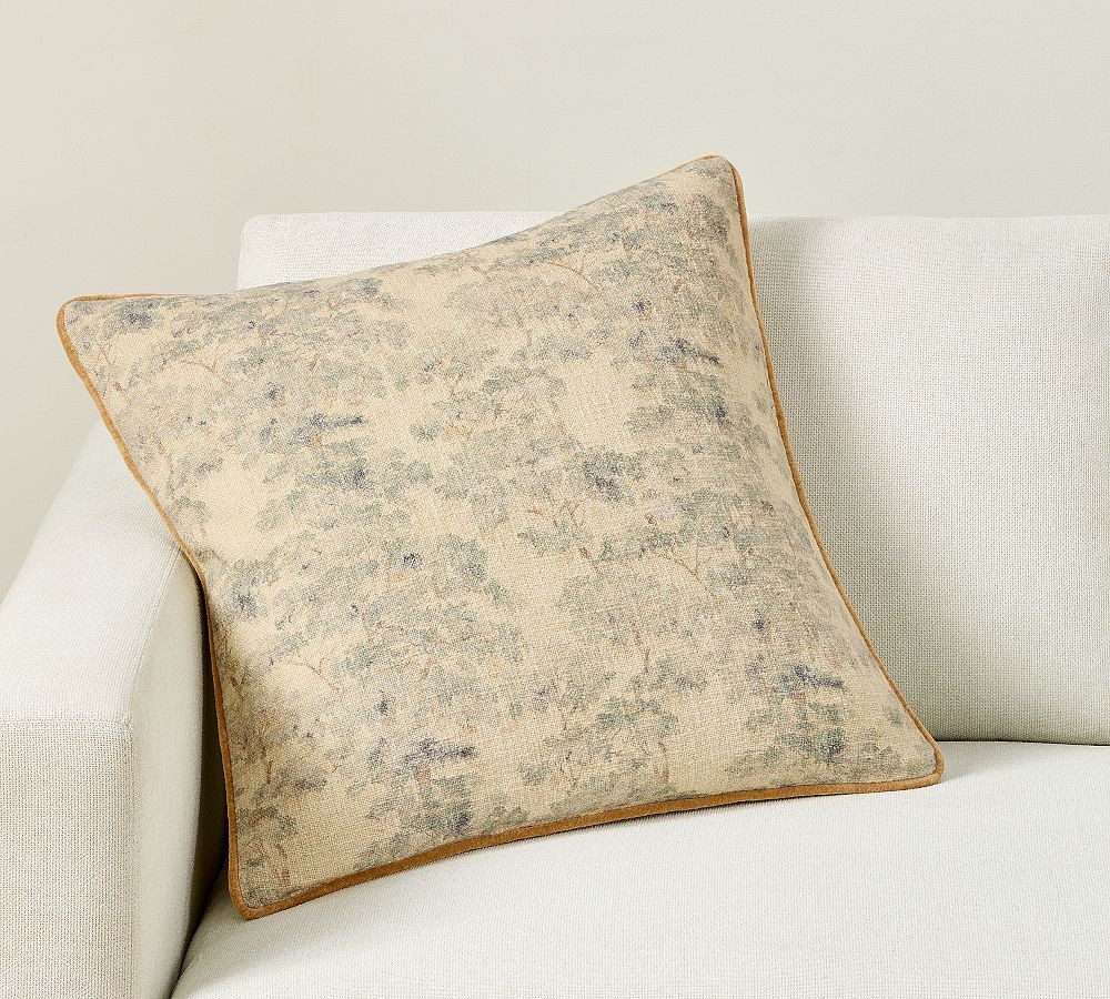 Tree Grove Printed Pillow | Pottery Barn (US)