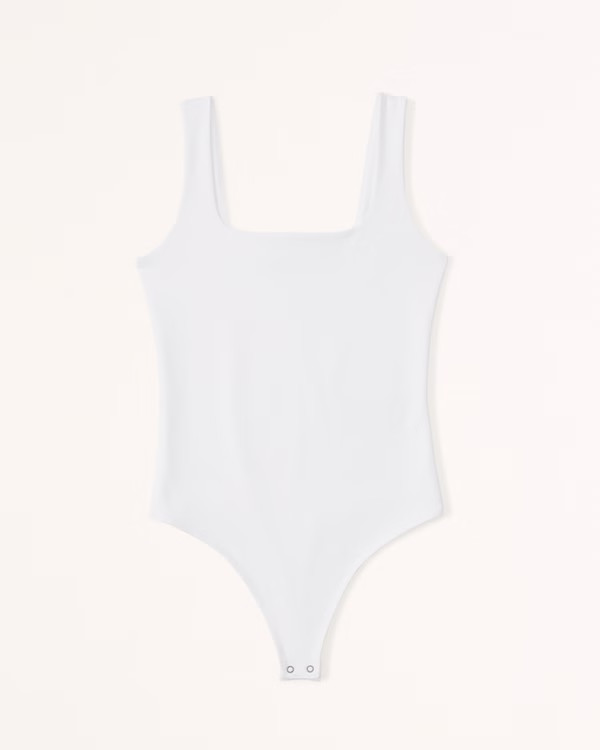Seamless Fabric Tank Bodysuit | Abercrombie & Fitch (US)