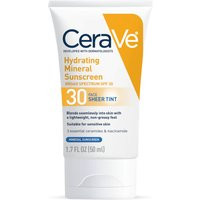 CeraVe Hydrating Mineral Tinted Sunscreen SPF 30 (Various Shades) | Dermstore (US)