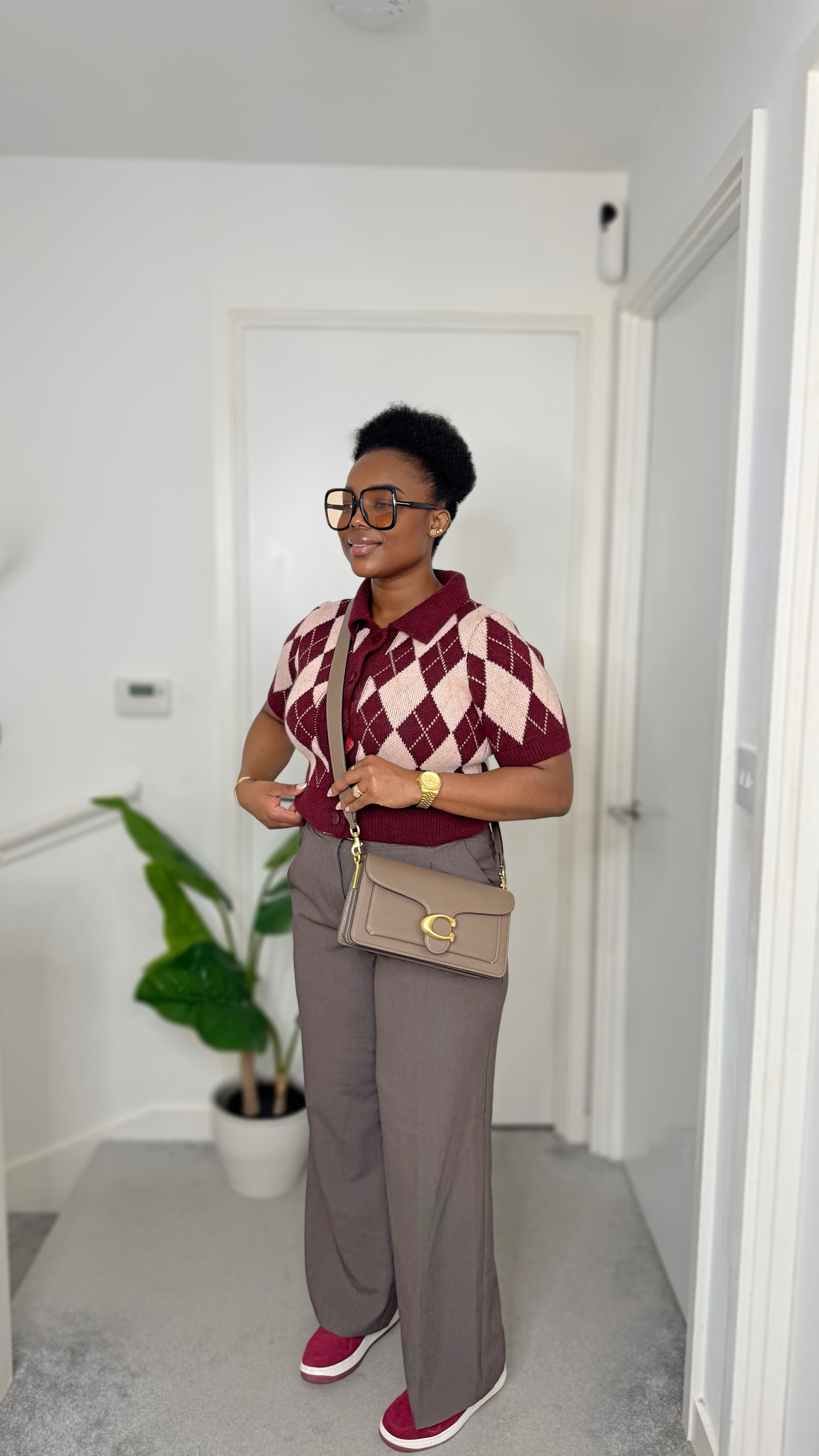 Effortless chic — from work to weekend. 🖤 Knit button-down cardigan + tailored pants + comfy sneakers = the perfect balance of polished and relaxed. Just add a handbag and sunnies, and you’re good to go. Where would you wear this? 

#LTKsummer #LTKmodest #LTKspring