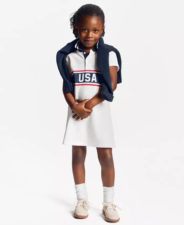 Polo Ralph Lauren
          
        
  
      
          Toddler & Little Girls Team USA Stretch... | Macy's