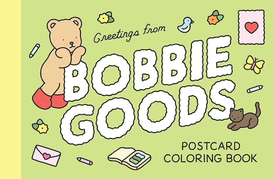 Bobbie Goods Postcard Coloring Book: 20 Postcards (Official Bobbie Goods) | Amazon (US)
