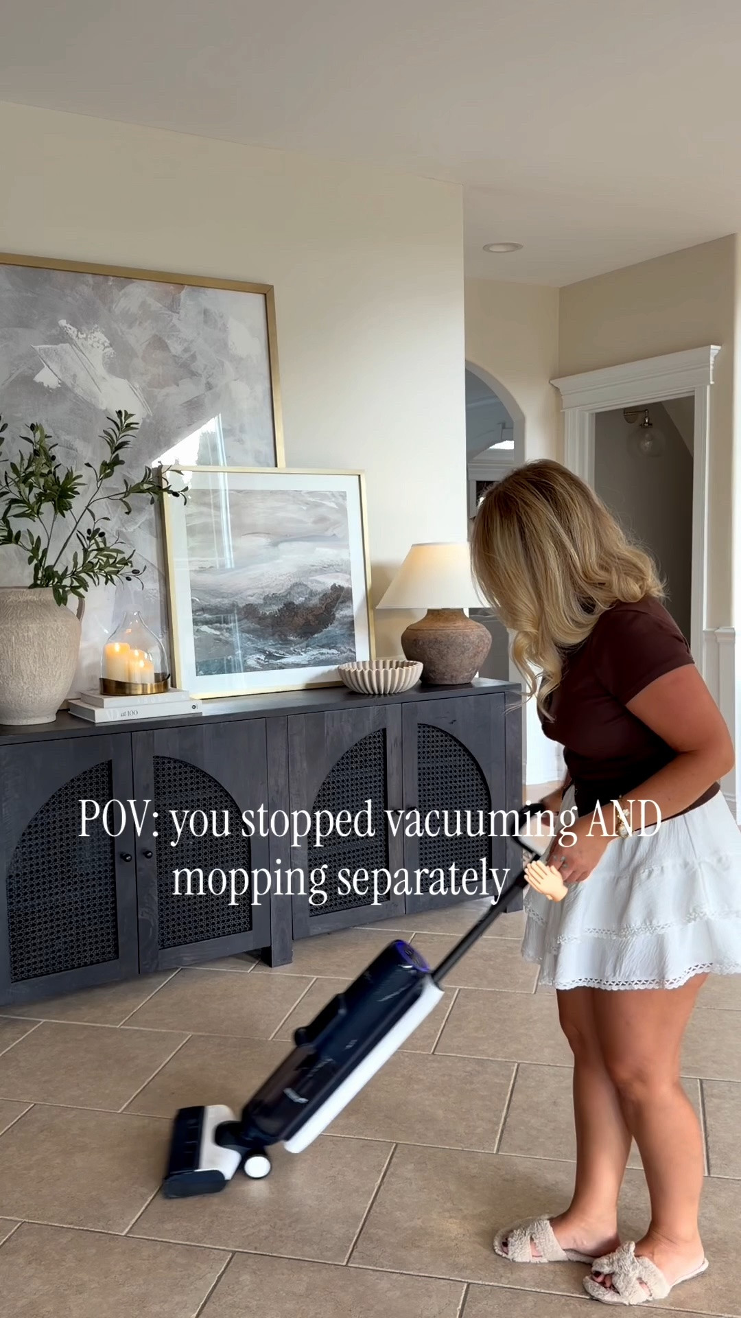 The floor cleaner that made me stop vacuuming + mopping separately 🙌 It does BOTH at the same time and makes cleaning my hard floors so much faster! And that dirty water at the end 😳🤢 It’s on SALE right now! Linking it here! ✨

#LTKHome #LTKSaleAlert #LTKdayinmylife