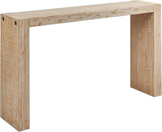 INK+IVY Monterey Solid Wood Console Table for Entryway, Brushed Reclaimed Wheat Grain Finish, Cou... | Amazon (US)