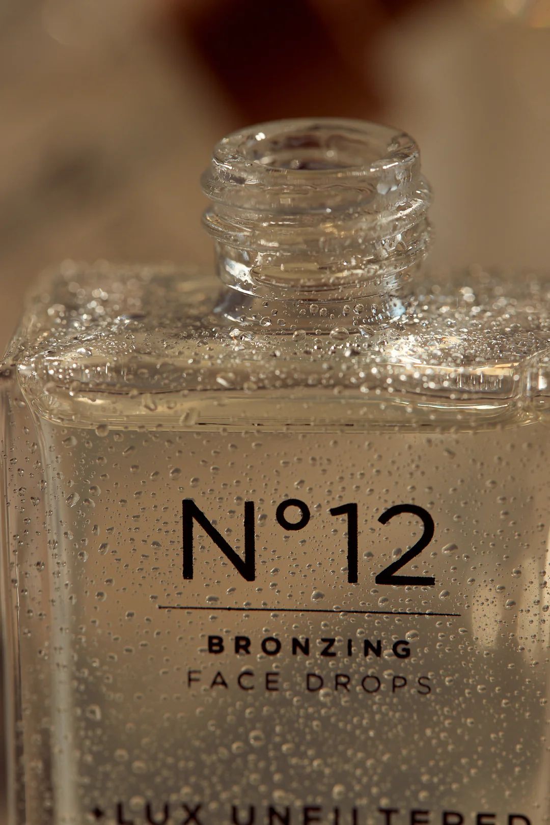 N°12 Bronzing Face Drops | +Lux Unfiltered