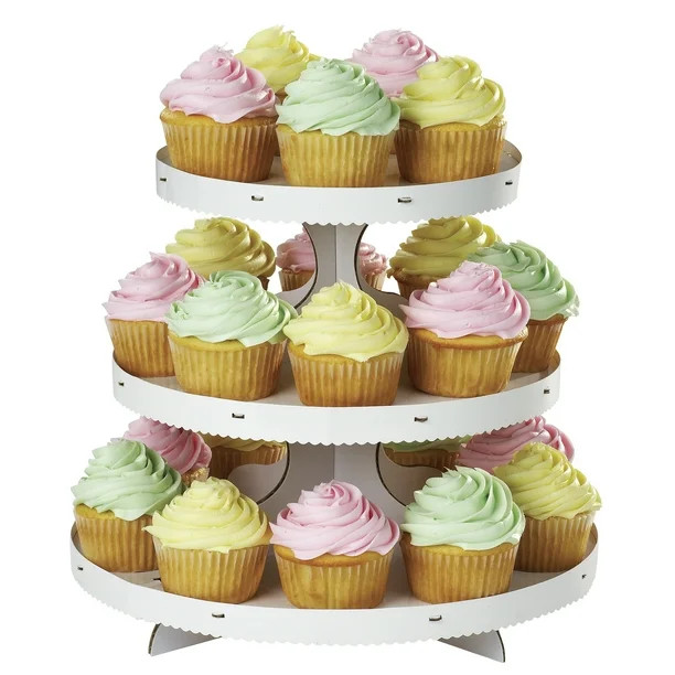 Wilton 3-Tier Cupcake Stand, White | Walmart (US)