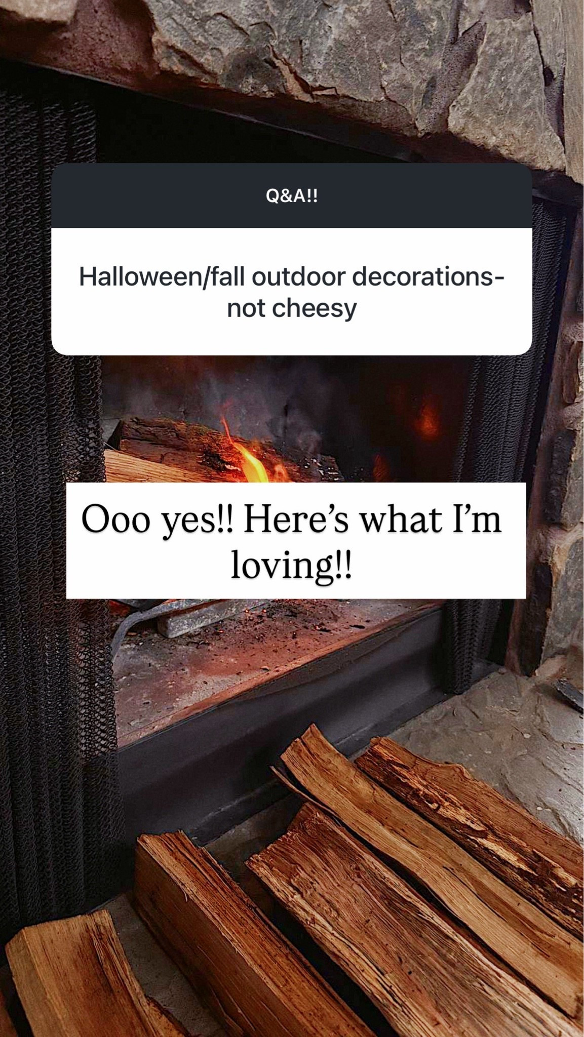 Fall decor