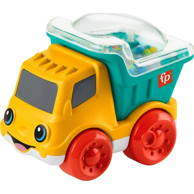 Fisher-Price Poppity Pop Dump Truck Push-Along Toy Ball Popper Vehicle for Infants - Walmart.com | Walmart (US)