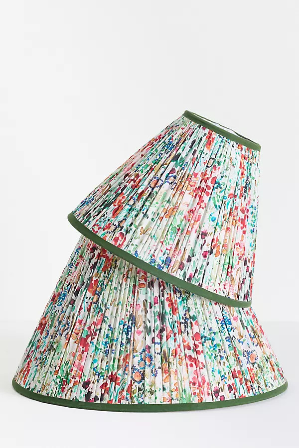 @nestingwithgrace Ruched Cotton Voile Empire Lamp Shade | Anthropologie (US)