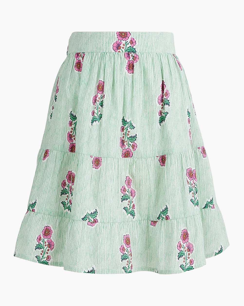 Tiered mini skirt | J.Crew Factory