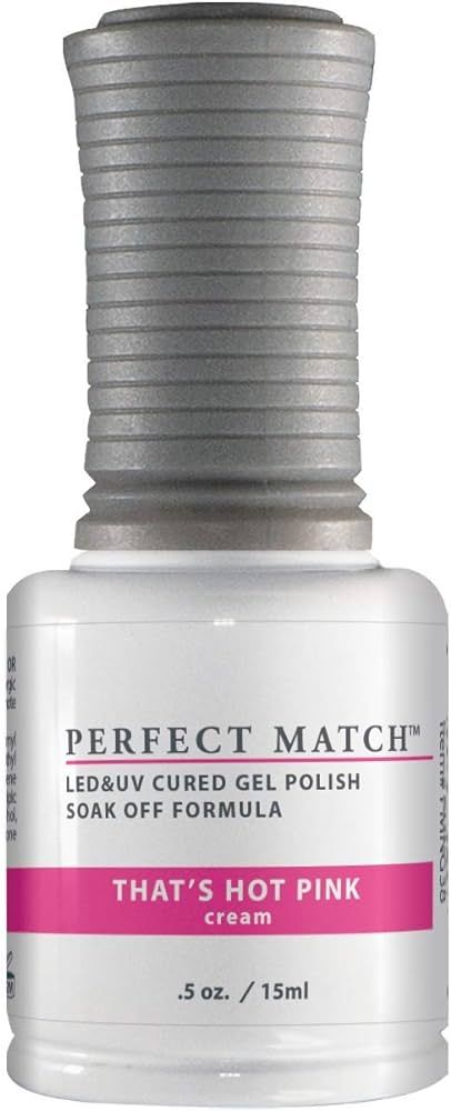 Perfect Match Gel Polish, That's Hot Pink, 0.5 Fl Oz (PMS38) | Amazon (US)