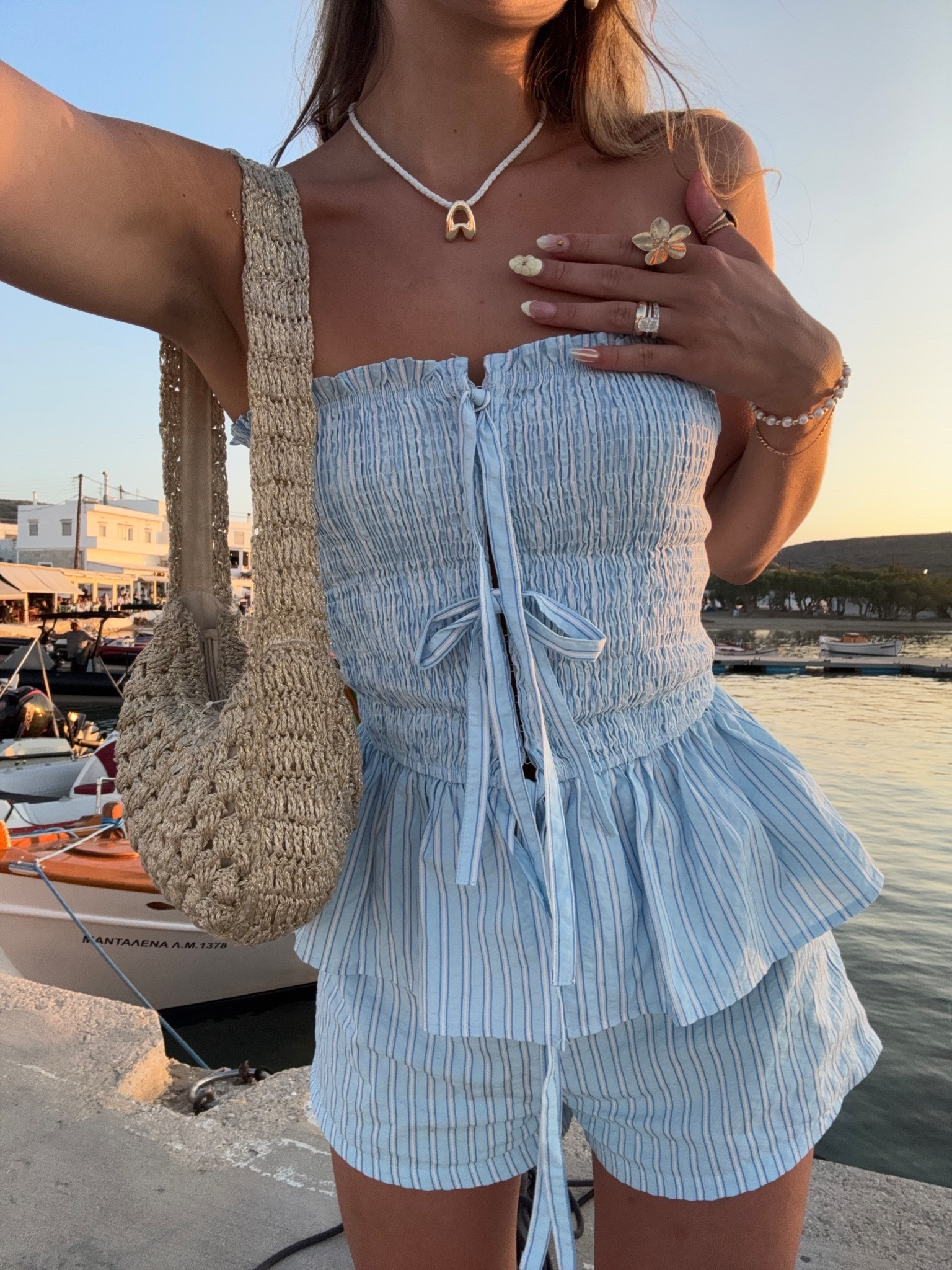 The cutest set for summer 🩵

#LTKFindsUnder100 #LTKStyleTip #LTKSeasonal