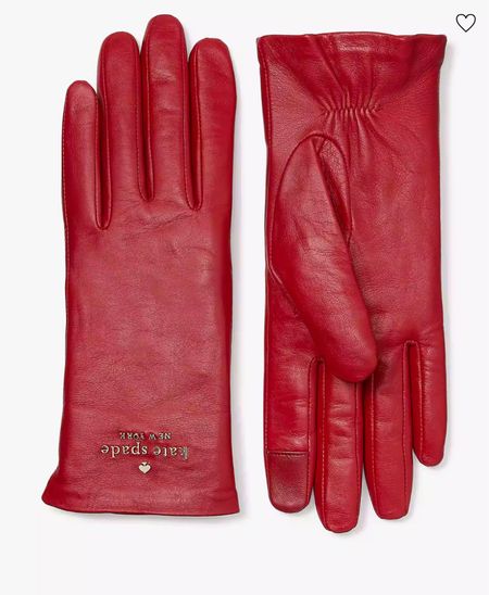 Floating Logo Leather Gloves. 54% off
A gift idea for this Valentine’a Day for her.
Features:
Touch tips, elastic at wrists
Poly Bemberg lining
Materials
100% Lamb Leather
Imported

#LTKGiftGuide #LTKsalealert #LTKfindsunder100