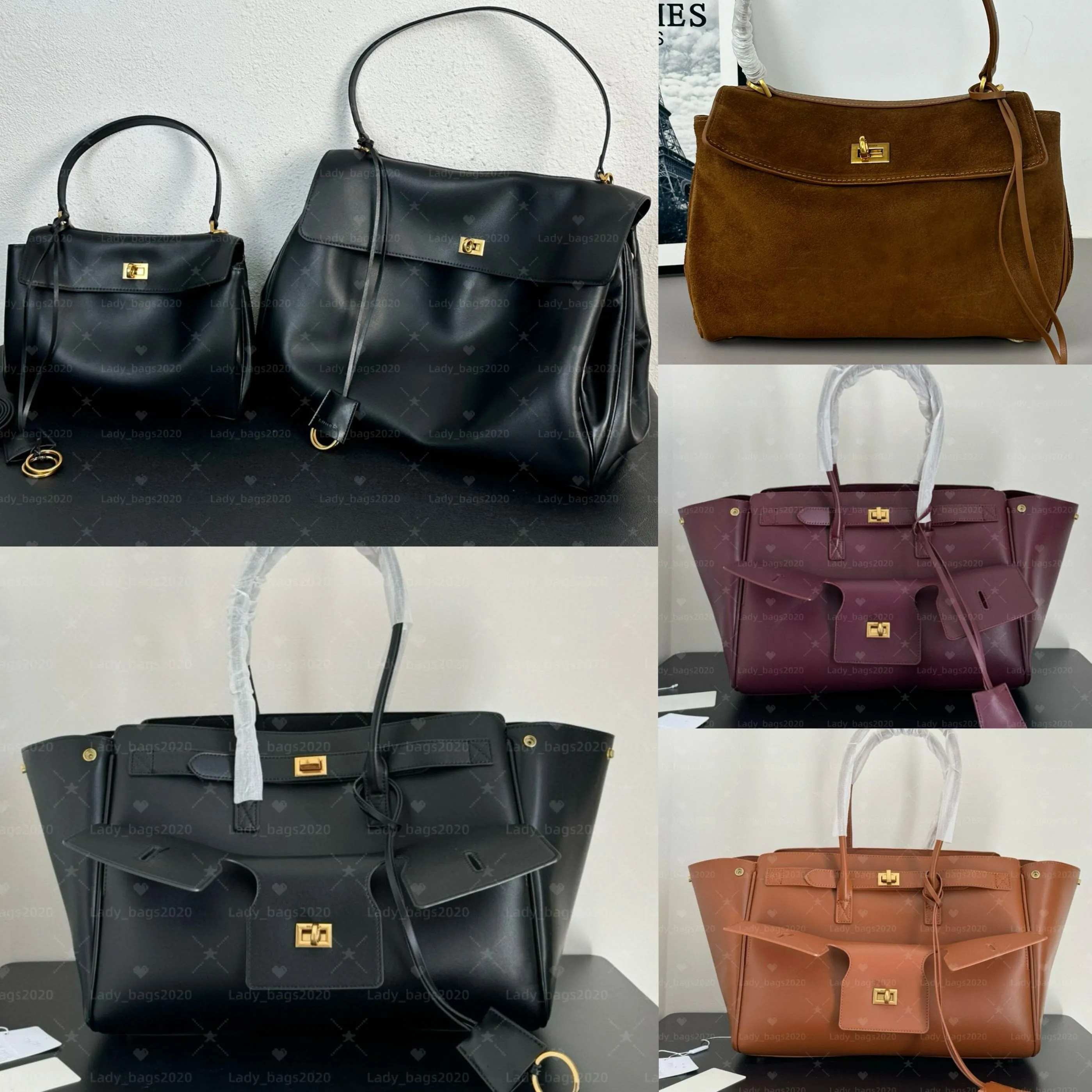 Women Motorcycle Bag Large Maxi Handbag Luxury Crush Suede Tote Designer Locker Hobo Soft Leather... | DHGate