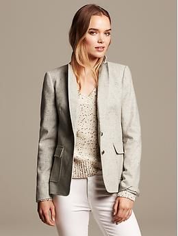 Speckled Gray Hacking Jacket | Banana Republic US