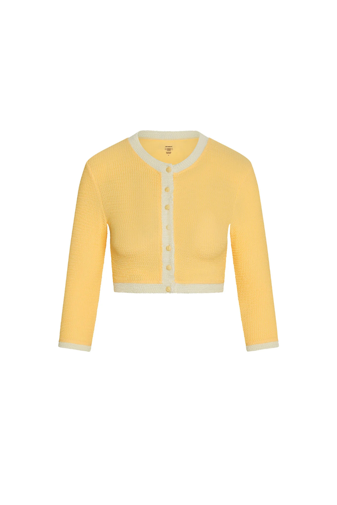 Crete Swim Cardigan - Honey Crinkle | Monday Swimwear