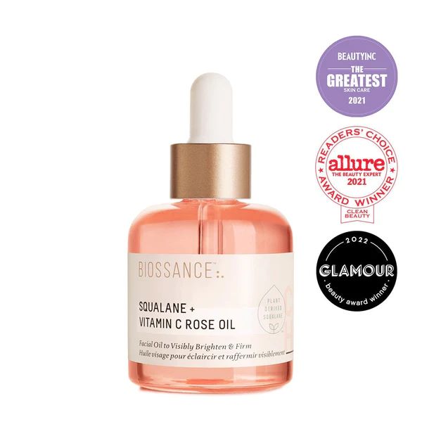 Squalane + Vitamin C Rose Oil | Biossance (US)