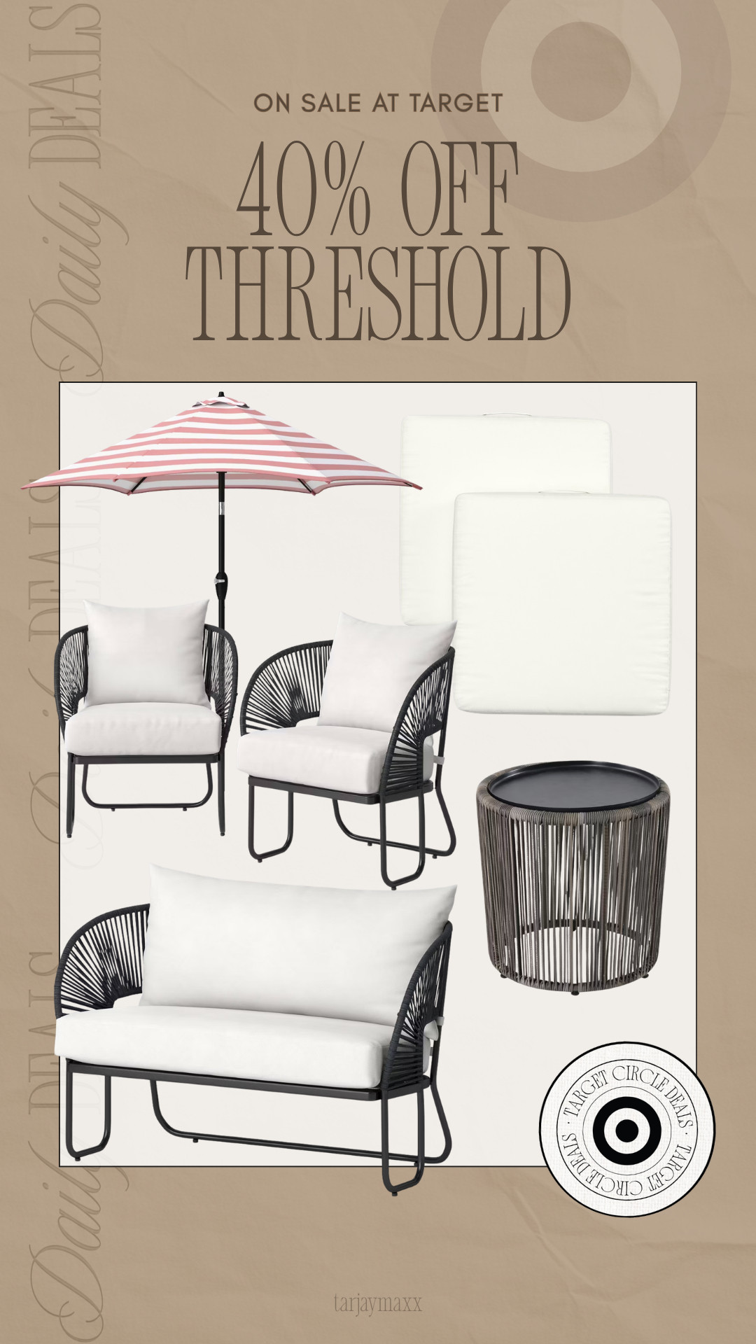 This is one of the biggest home deals of the week. Save 40% on select Threshold furniture and give your space a refresh for a fraction of the price.
wedding guest dress summer, summer dresses, summer outfits, country concert outfits, concert outfits, plus size fashion, business casual workwear, vacation outfits beach, bathing suits, travel outfits 

 #LTKSeasonal #LTKHome