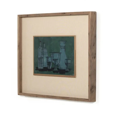 Glass I by Coup D'Esprit - Single Picture Frame Print on Wood | Perigold