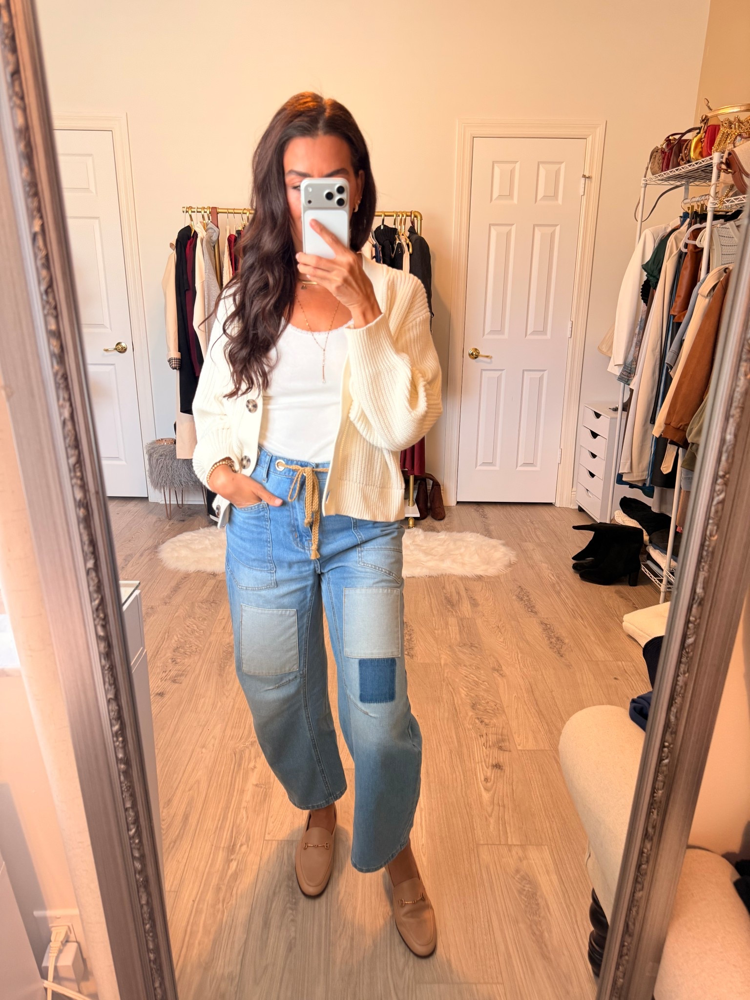 The comfiest pants! Size 4 in pants, they have stretch.


#LTKootd #LTKFindsUnder50 #LTKSeasonal