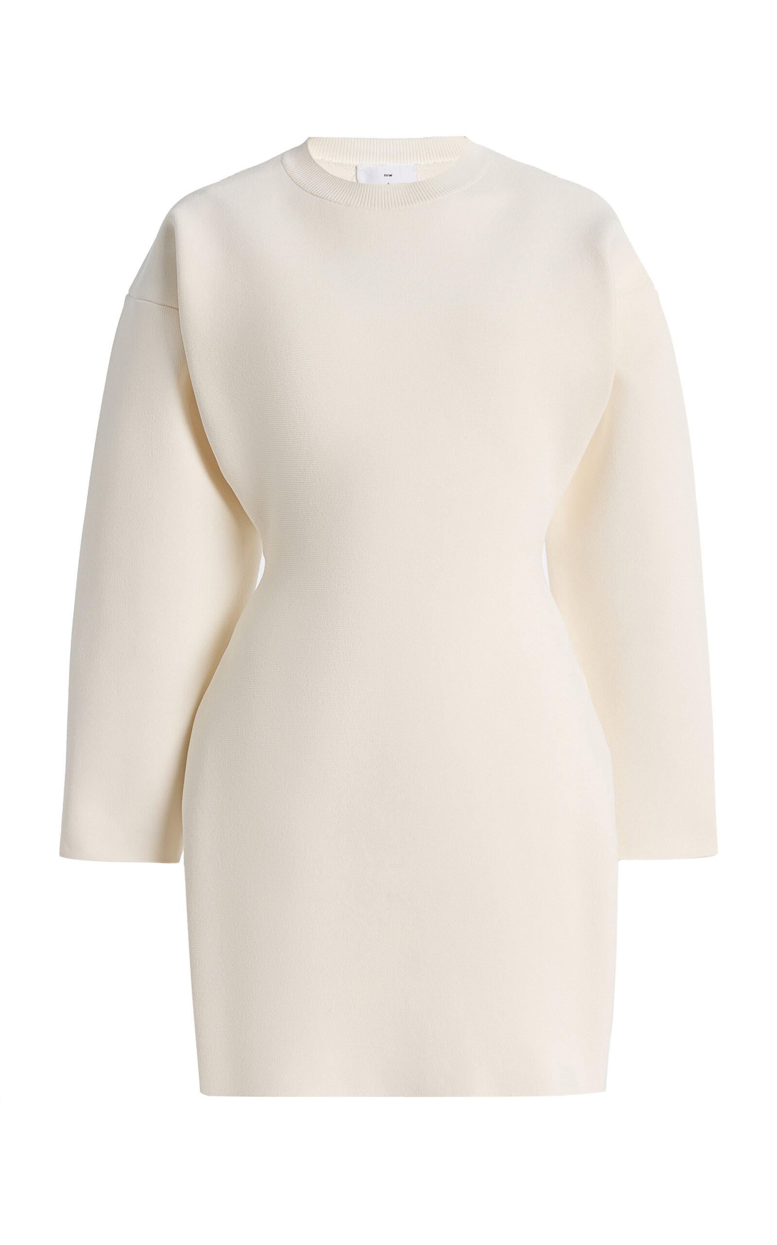 Wardrobe.NYC - RHW Power Knit Dress Mini - Ivory - S - Moda Operandi | Moda Operandi (Global)