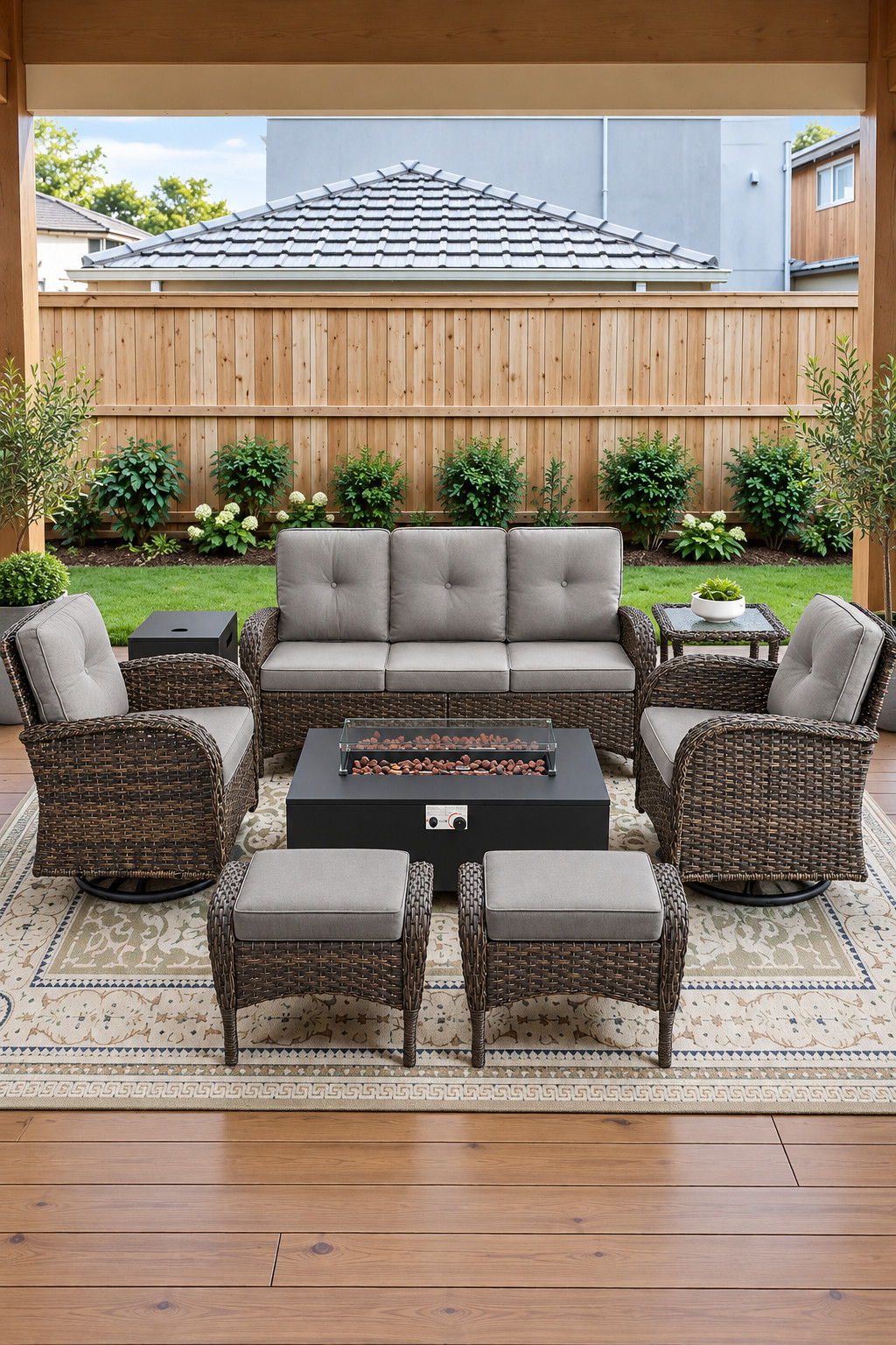 If your patio needs a little refresh, these are worth checking out 👀 Wayfair has some really pretty outdoor conversation sets with fire pit tables in the Big Furniture Sale, with savings up to 50% off. Such a cute mix of practical and cozy for fall. #Wayfair #OutdoorFurniture #PatioFurniture #OutdoorConversationSet #FirePitTable #BigFurnitureSale #FallPatioIdeas #BackyardMakeover #OutdoorLivingSpace #CozyOutdoorDecor #FurnitureDeals #PatioRefresh #FallHome #WayfairSale #UpTo50Off 

 #LTKSeasonal #LTKHome #LTKSaleAlert