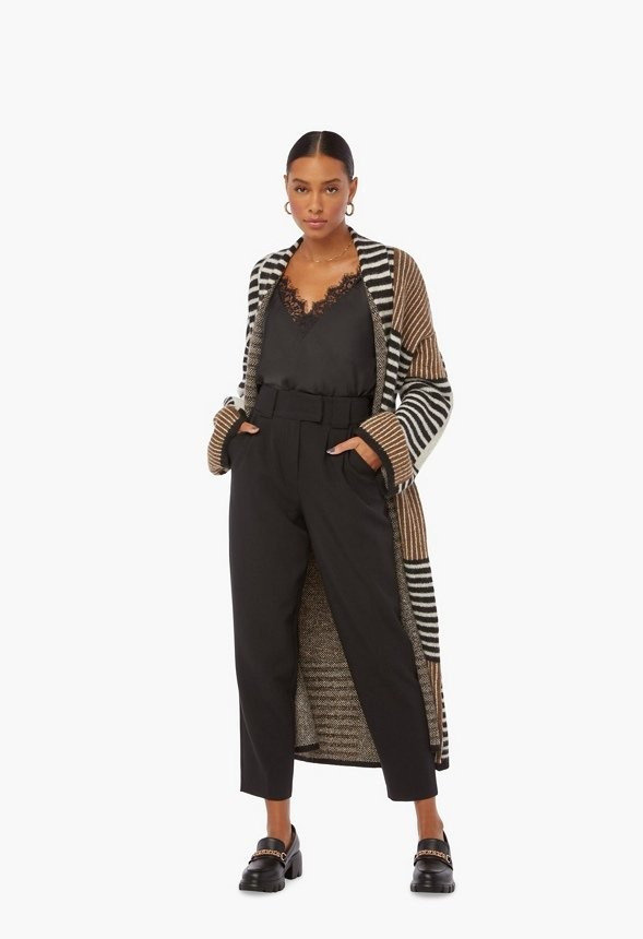 Relaxed Fit Ankle Pants | JustFab