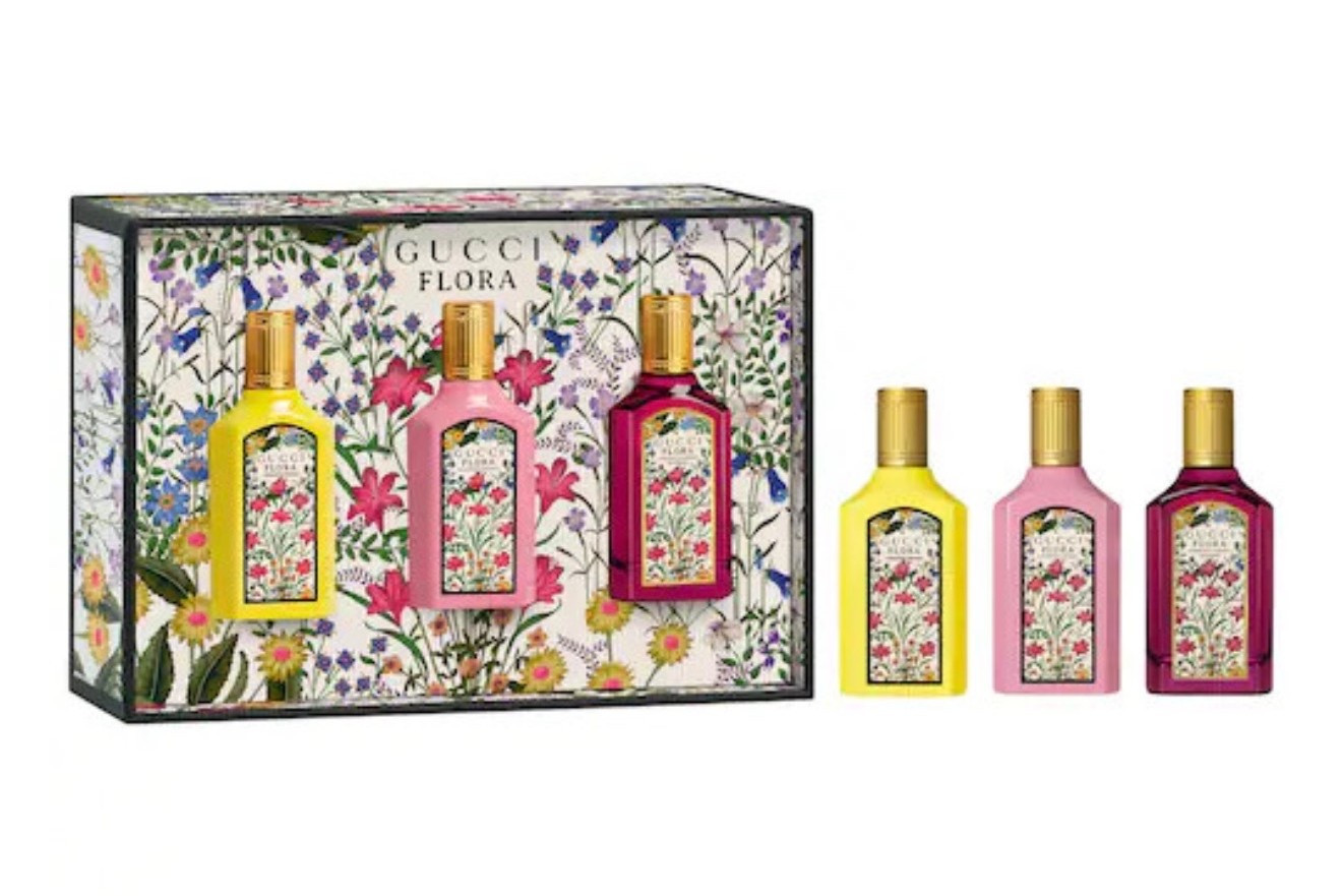 Such a pretty gift idea 🤍
This Gucci Flora mini perfume set is perfect for trying multiple scents — feminine, elegant, and gift-ready under $50 ✨ #GiftIdeas#Under50Gifts#PerfumeSampler#LuxuryBeauty#SephoraFinds#CleanGirlAesthetic#AffordableLuxury

#LTKFindsUnder50 #LTKGiftGuide #LTKBeauty